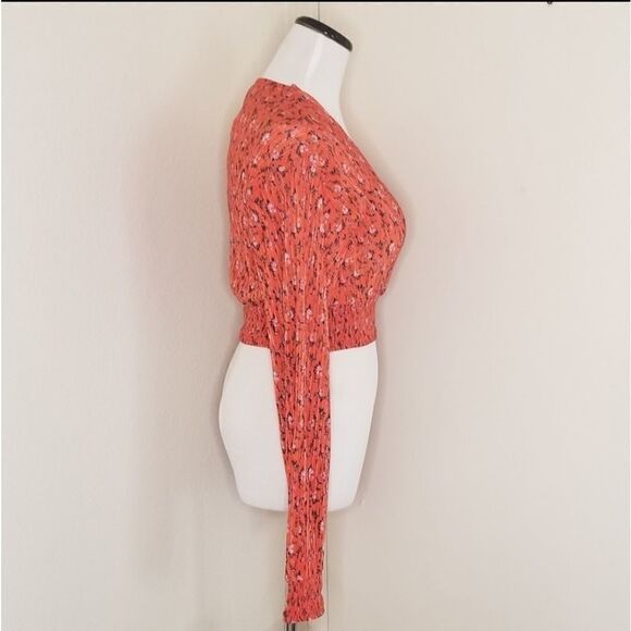 Urban Outfitters Women's Red Dainty Floral Print S - Picture 3 of 10